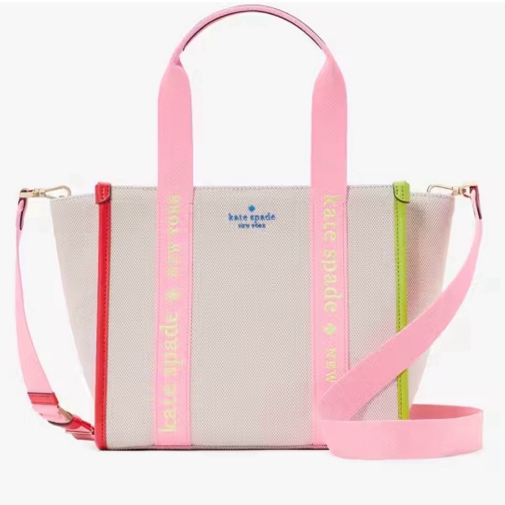 NIB! kate spade kip small canvas tote